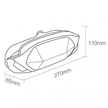 Сумка на пояс Xiaomi Youpin Tajezzo N4-BLK01 Black 7