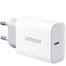 Адаптер питания Ugreen 20W Type-C CD137-50698 + кабель Lightning 1m White 2