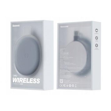 Беспроводная зарядка Baseus Jelly 15W WXGD-01 Black 1