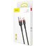 Кабель Baseus cafule Cable USB For Micro 2.4A 1M CAMKLF-B91 Red Black 1