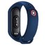 Ремешок для Mi band 3 4 Avengers Edition Blue 2