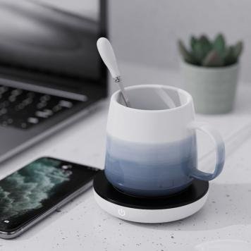 Электрическая нагревательная подставка для чашки Xiaomi XIAO ZUO XZ-D1 нагрев 55 ℃ без чашки 3