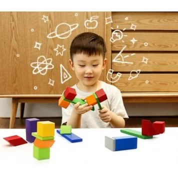 Магнитный конструктор Xiaomi MITU (Rice Rabbit) Child Magnetic Building Blocks MTJM01MT 6