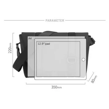 Cумка Xiaomi 90 Ninetygo Unisex Urban Messenger bag 90BXPMT2011U 6