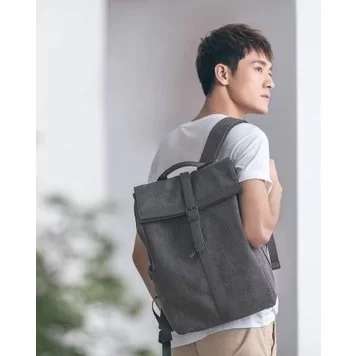 Рюкзак Xiaomi 90 Ninetygo Grinder Oxford Leisure Backpack Dark Gray 4