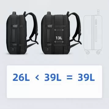 Рюкзак-сумка Mark Ryden Travel shoulders 17,3' MR-P9299KR-00 5