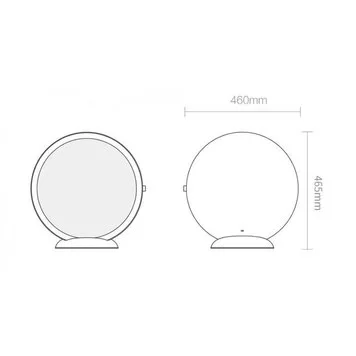 Зеркало для макияжа с подсветкой Xiaomi Jordan&Judy LED Makeup Mirror NV534 6