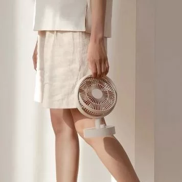 Xiaomi вентилятор Desktop Fan Sothing DSHJ-S-2102 с экраном Pink 3