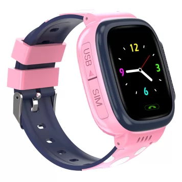 Детские умные часы Smart Baby Watch Y92 Pink 3