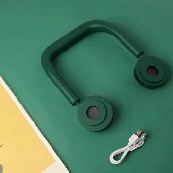 Вентилятор портативный Xiaomi Youpin VH Neck Fan micro-USB Green 3