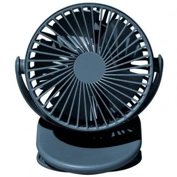 Портативный вентилятор на клипсе Xiaomi SOLOVE clip electric fan 2000mAh 3 Speed Type-C Blue 1
