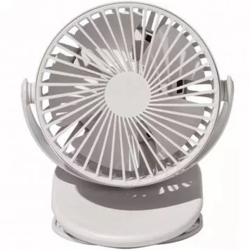 Портативный вентилятор на клипсе Xiaomi SOLOVE clip electric fan 2000mAh 3 Speed Type-C Gray 1
