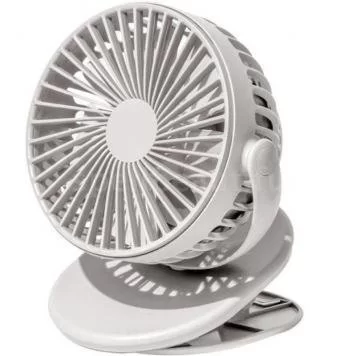 Портативный вентилятор на клипсе Xiaomi SOLOVE clip electric fan 2000mAh 3 Speed Type-C Gray 2