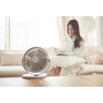 Портативный вентилятор на клипсе Xiaomi SOLOVE clip electric fan 2000mAh 3 Speed Type-C Gray 4