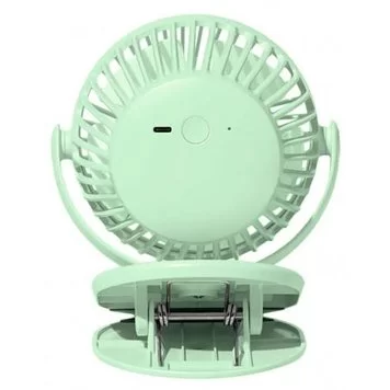 Портативный вентилятор на клипсе Xiaomi SOLOVE clip electric fan 2000mAh 3 Speed Type-C Green 2