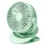 Портативный вентилятор на клипсе Xiaomi SOLOVE clip electric fan 2000mAh 3 Speed Type-C Green 3
