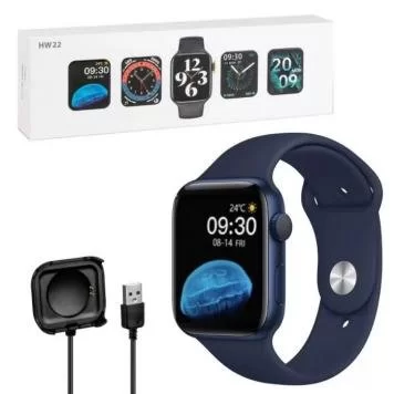Умные часы Smart Watch HW22 Blue 1