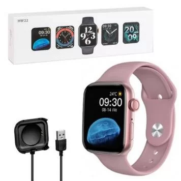 Умные часы Smart Watch HW22 Pink 1