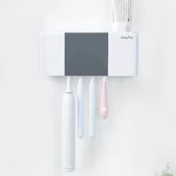 Умный держатель для дезинфекции зубных щеток Xiaomi Liushu Sterilization Toothbrush Holder White 2