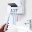 Умный держатель для дезинфекции зубных щеток Xiaomi Liushu Sterilization Toothbrush Holder White 3