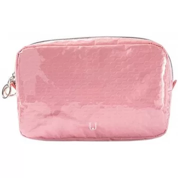 Дорожная косметичка Xiaomi Jordan Judy Trapezoidal bubble film cosmetic bag PT110 Pink 1