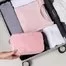 Дорожная косметичка Xiaomi Jordan Judy Trapezoidal bubble film cosmetic bag PT110 Pink 2