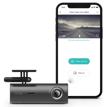 Видеорегистратор Xiaomi 70mai Dash Cam M300 EU Gray 2