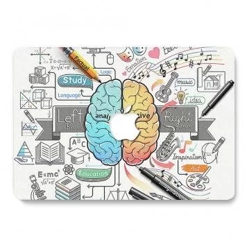 Чехол с вырезом для Macbook 13.3 Brain 1