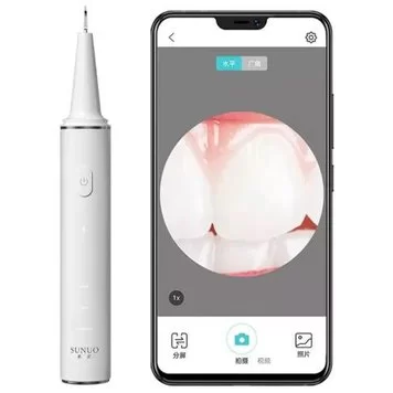 Скалер для удаления зубного камня Xiaomi Sunuo T11 Pro Smart Visual Ultrasonic Dental Scale 1