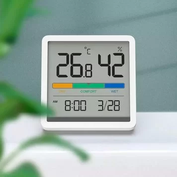 Термометр-гигрометр Xiaomi Miiiw Mute Thermometer And Hygrometer Clock NK5253 2