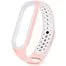 Ремешок Nike с кнопкой для Mi band 5 Pink White т