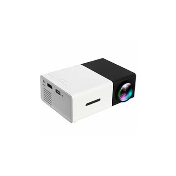 Мини проектор Salange YG-300 Black-White т
