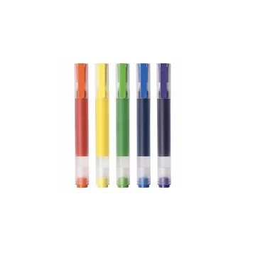 Długopisy żelowe Xiaomi kolorowe 5-Pack zestaw - O