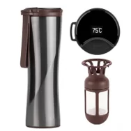 Термокружка Xiaomi Kiss Kiss Fish Moka Smart Cup Oled 430ml S-U45CW Grey