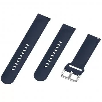 Ремешок Active Sport Amazfit Bip, Haylou Solar LS02 20 мм Navy Blue 3