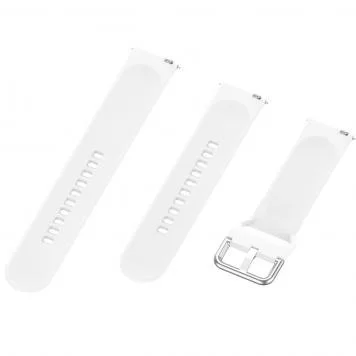 Ремешок Active Sport Amazfit Bip, Haylou Solar LS02 20 мм White 3