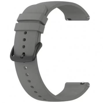 Ремешок Amazfit Bip, Haylou Solar LS02 20 мм без кнопки Gray 1