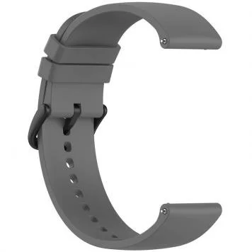 Ремешок Amazfit Bip, Haylou Solar LS02 20 мм без кнопки Gray 2