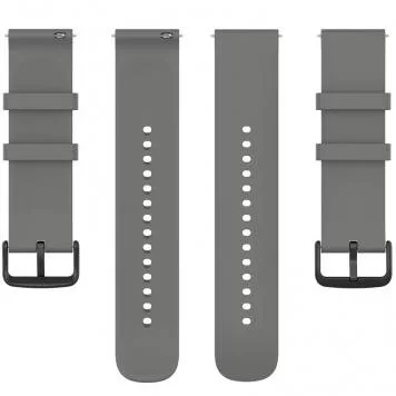Ремешок Amazfit Bip, Haylou Solar LS02 20 мм без кнопки Gray 3