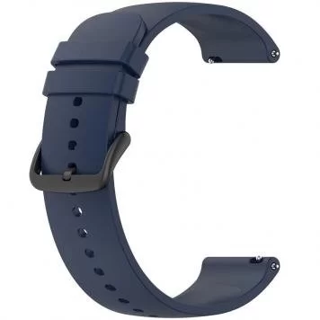 Ремешок Amazfit Bip, Haylou Solar LS02 20 мм без кнопки Navy Blue 1