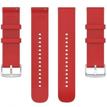 Ремешок Amazfit Bip, Haylou Solar LS02 20 мм без кнопки Red 3