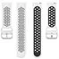 Ремешок Sport Amazfit Bip, Haylou Solar LS05 22 мм White Black 1