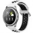 Ремешок Sport Amazfit Bip, Haylou Solar LS05 22 мм White Black 2