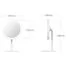 Зеркало для макияжа Xiaomi DOCO Daylight Mirror HZJ001 White 3