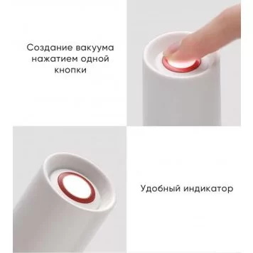 Вакуумный контейнер Xiaomi Circle Joy Vacuum Glass Container CJ-VST01 White 8