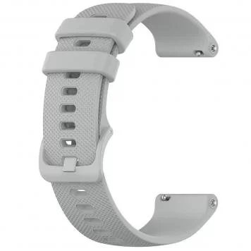 Ремешок гофрированный Amazfit Bip, Haylou Solar LS02 20 мм Gray 1