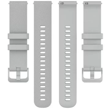 Ремешок гофрированный Amazfit Bip, Haylou Solar LS02 20 мм Gray 2