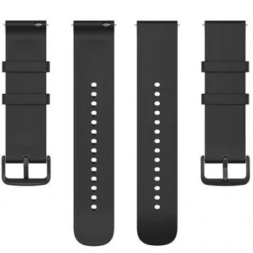 Ремешок Amazfit Bip, Haylou Solar LS02 20 мм без кнопки Black 3