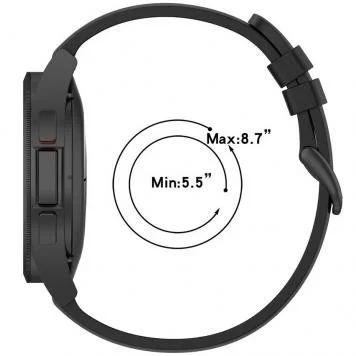 Ремешок Amazfit Bip, Haylou Solar LS02 20 мм без кнопки Black 6