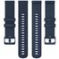 Ремешок гофрированный Amazfit Bip, Haylou Solar LS02 20 мм Navy Blue 2